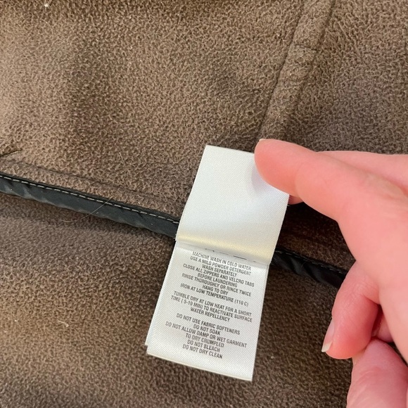 Lole Tweed Brown Herringbone Jacket Size Medium 8-10 - Picture 8 of 14